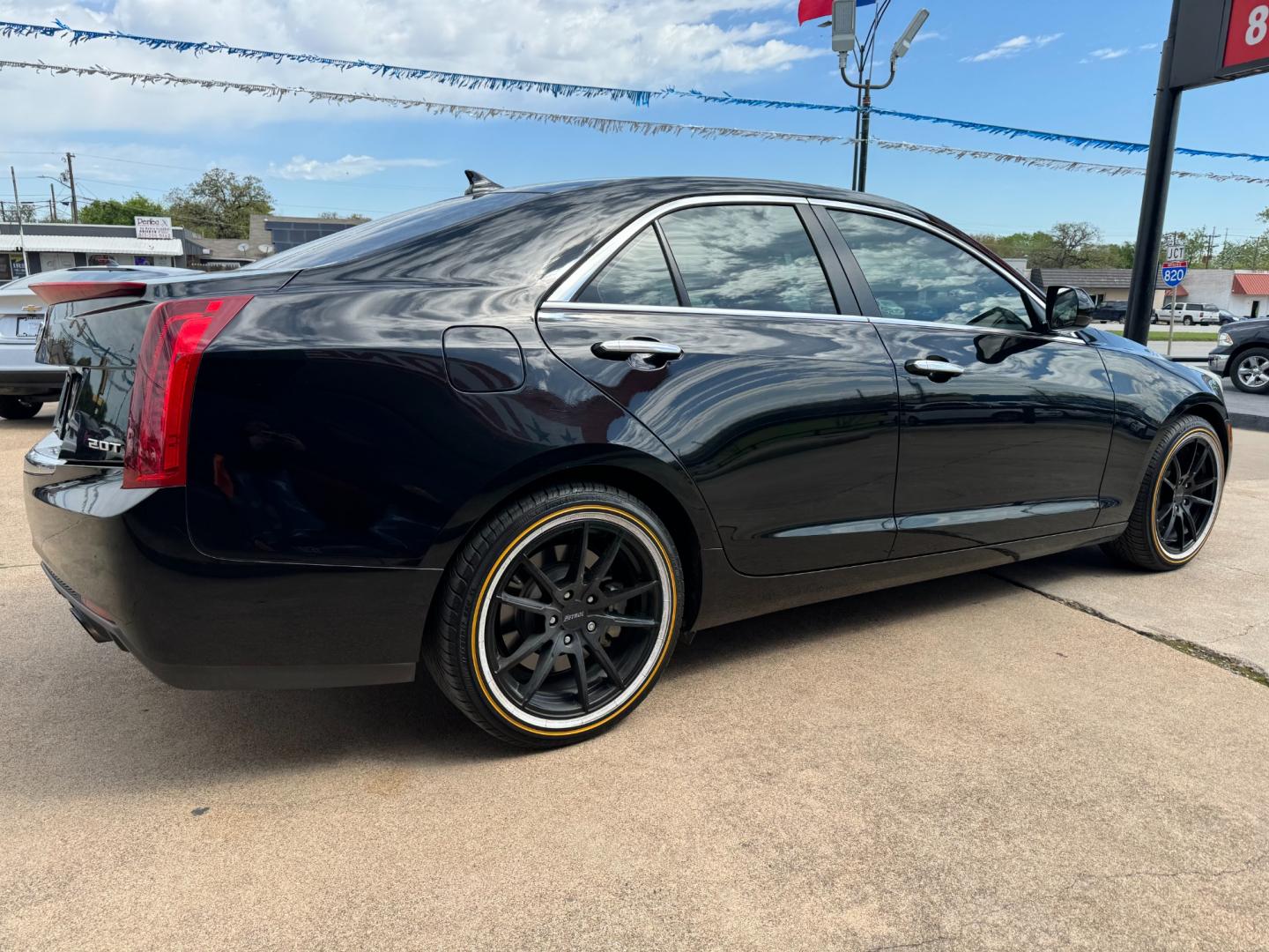 2013 BLACK CADILLAC ATS BASE (1G6AA5RX3D0) , located at 5900 E. Lancaster Ave., Fort Worth, TX, 76112, (817) 457-5456, 0.000000, 0.000000 - Photo#3